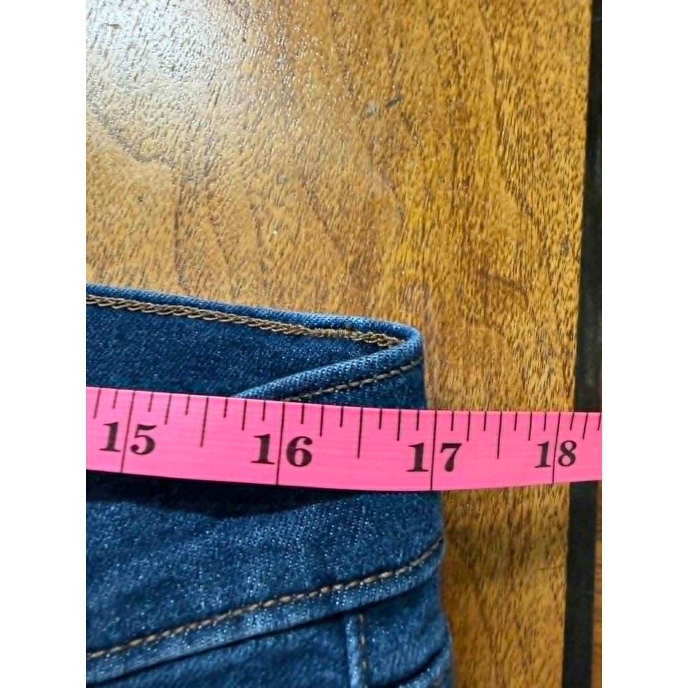 Nicole Miller New York Womens 12 Soho High Rise Bootcut Jeans Dark Wash Blue - Picture 4 of 10